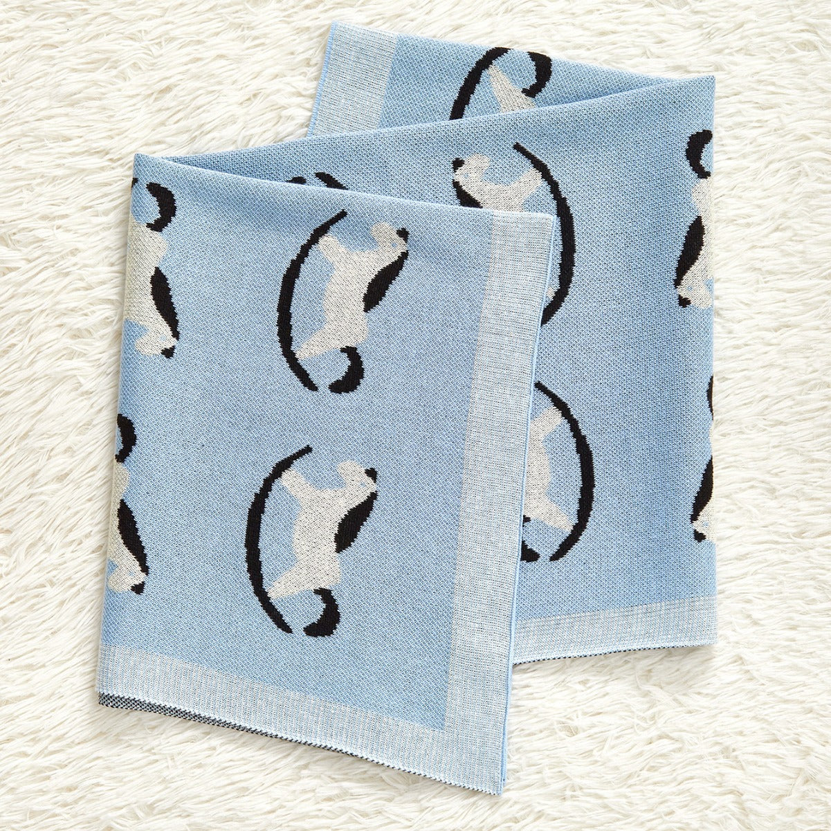 Best-Selling Knitted Baby Blanket With Horse Pattern: Collection For Four Seasons - Image 2