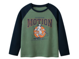 Baby Kids Unisex Skater Dog Cartoon Letters Printing Crew Neck Long Sleeves Pullover