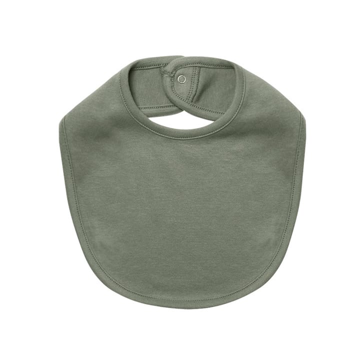 Baby Printed Pattern Covered Button Design Pure Cotton Bibs - Image 3