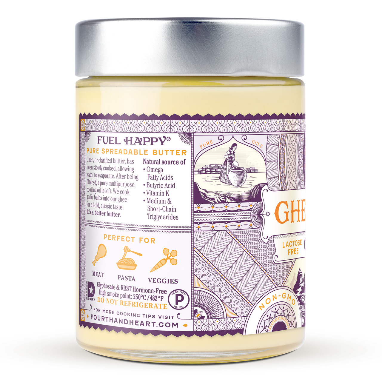 4th & Heart Ghee Butter California Garlic (6x9 OZ) - Image 5