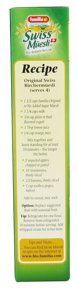 FAM MUESLI SWSS NO ADSGR ( 6 X 29 OZ ) - Image 3