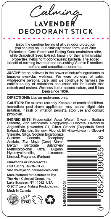 Jason's Lavender Deodorant Stick (1x2.5 Oz) - Image 2