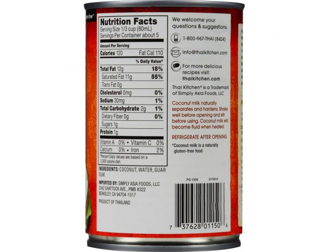 Thai Kitchen Coconut Milk (12x14 Oz) - Image 12