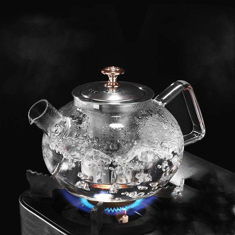 Thickened High Borosilicate Glass Teapot 800ml - Image 5