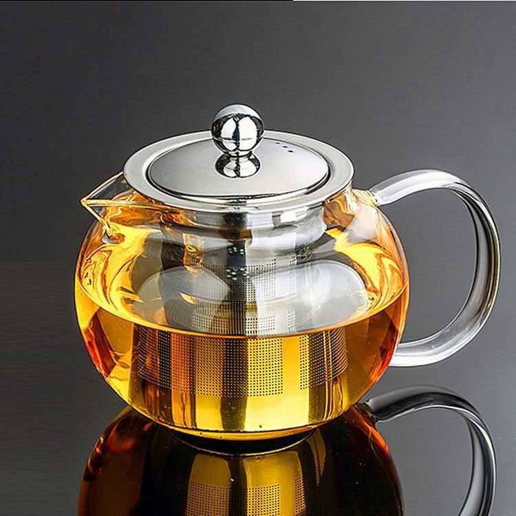 Teapot Heat Resistant Thickened Flower Glass Teapot - Image 7