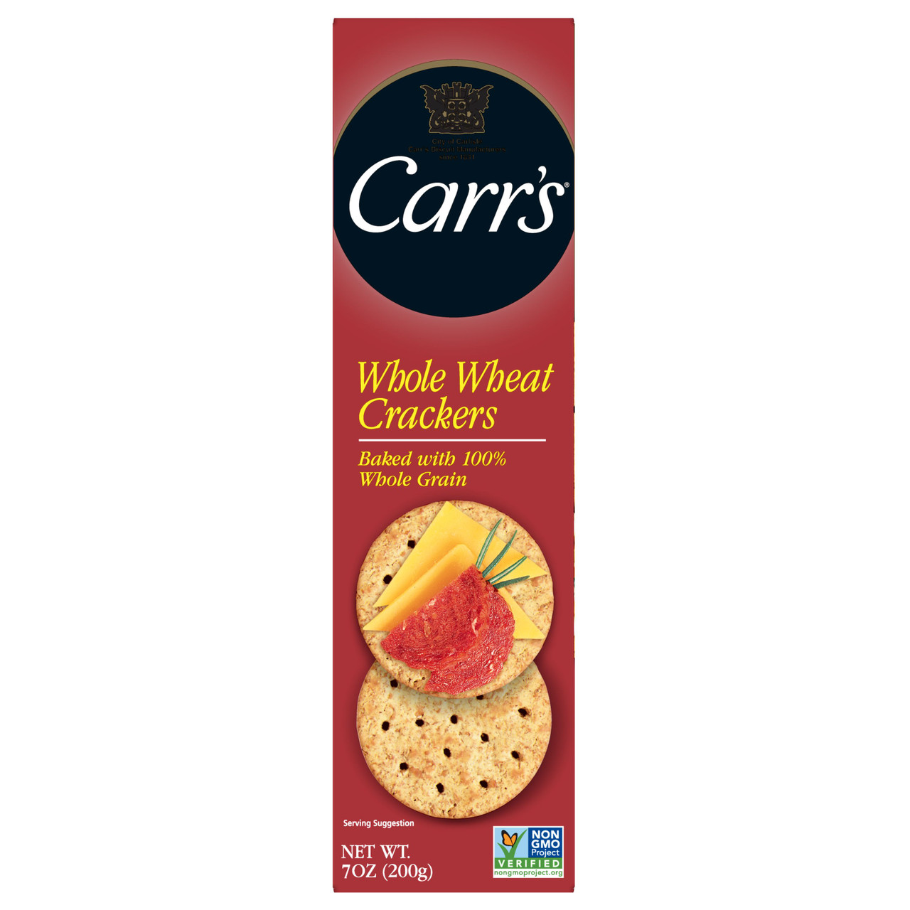 Carr's Whole Wheat Crackers 7 oz (Pack of 12) - Image 7