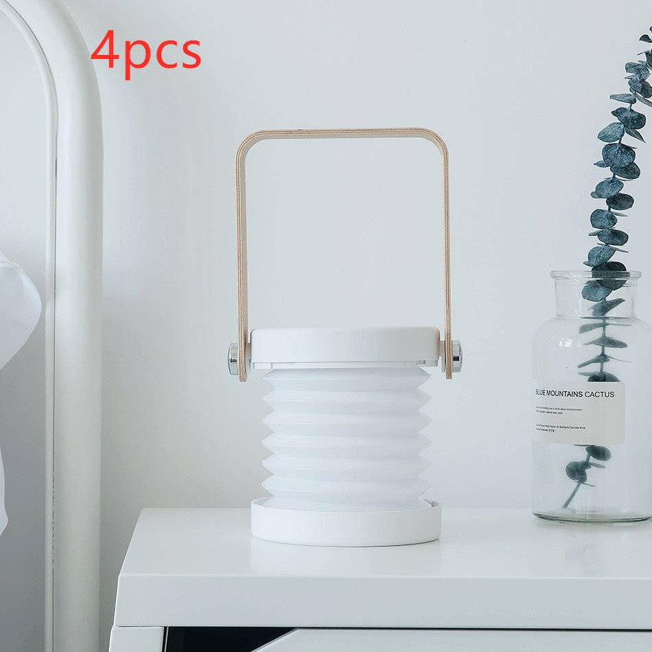 Foldable Touch Dimmable LED Night Light | USB Rechargeable Lantern Lamp for Home & Travel - Image 19
