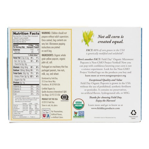 Field Day Salted Mw Popcorn (12x3Pack ) - Image 2