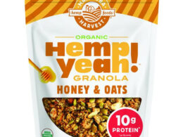 Manitoba Harvest Organic Hemp Yeah! Honey & Oats Granola 10 oz (Pack of 6)