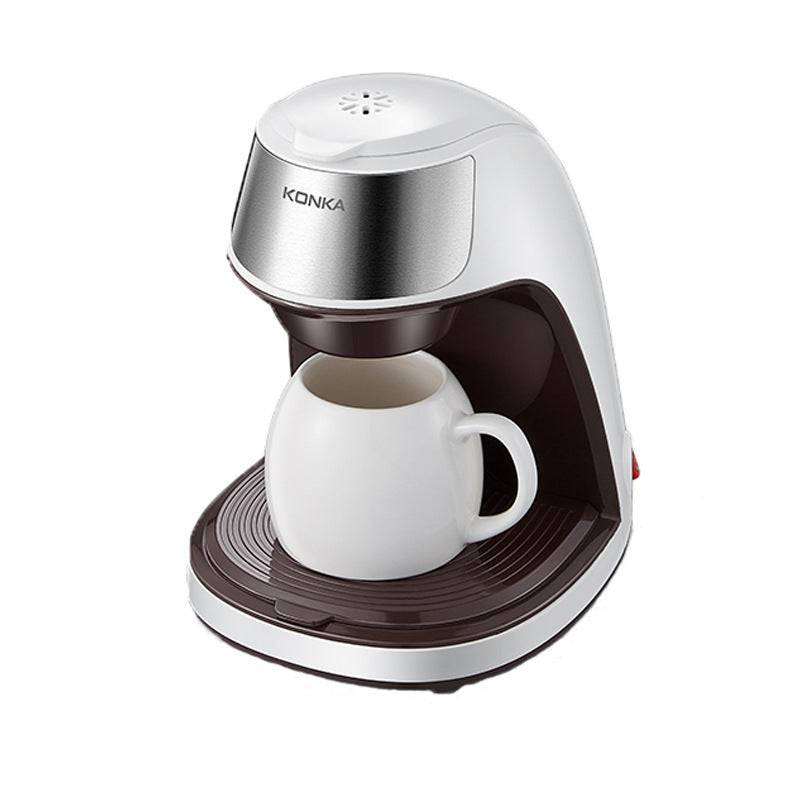 Compact Automatic Coffee Maker – Small Home & Office | Free Ceramic Cup Included
