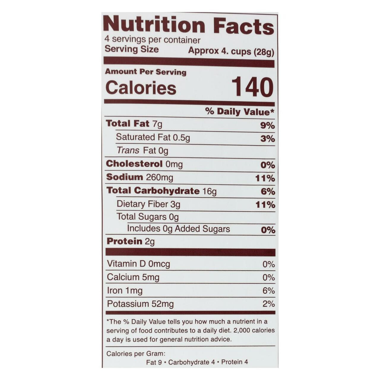 Live Love Pop Cheddar & Sour Cream Pop Corn 4.4 oz (Pack of 12) - Image 2