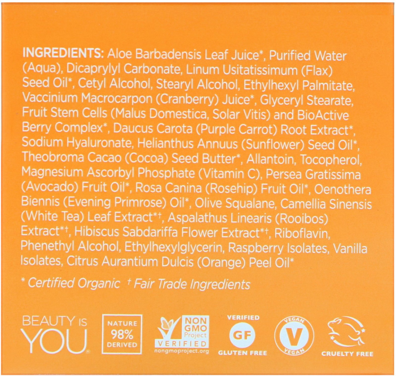 Andalou Naturals Purple Carrot +C Luminous Night Cream (1x1.7 Oz) - Image 5