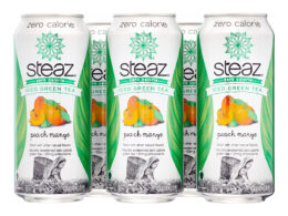 Steaz ZERO Calorie Peach Mango Iced Tea (12x16 Oz)