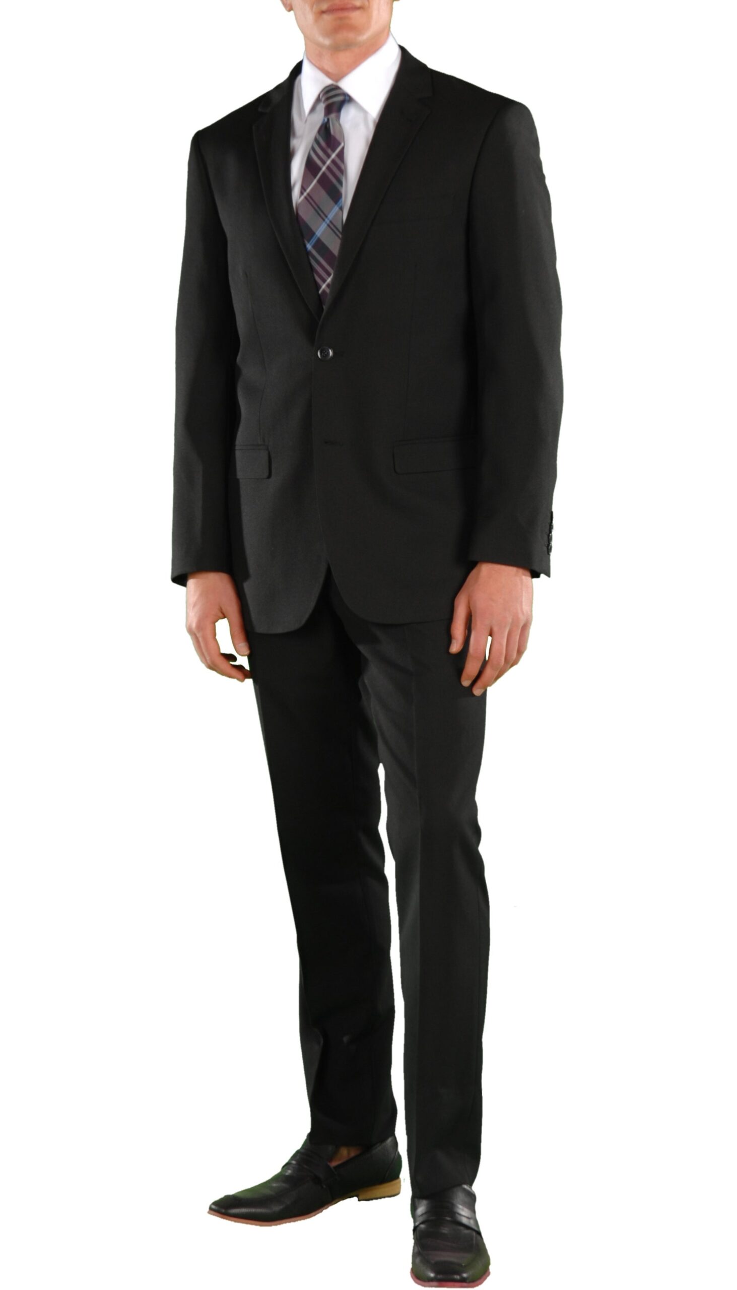 Ford Black Regular Fit 2 Piece Suit