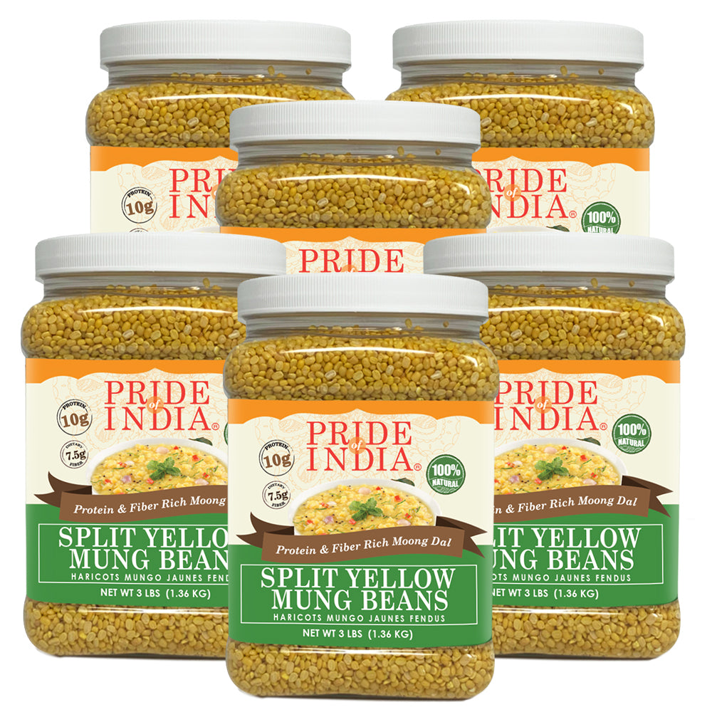 Indian Split Yellow Mung Lentils - Protein & Fiber Rich Moong Dal Jar - Image 9