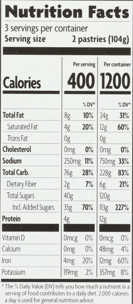 Nature's Path Frosted Blueberry Toaster Pastry (12x11 Oz) - Image 2