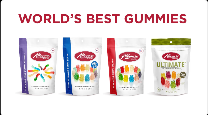 Albanese Gummy Bears - 12 Flavors! 5 lb Bag (Pack of 4) - Image 2