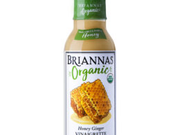 Brianna's Organic Honey Ginger Vinaigrette Dressing 10 oz (Pack of 6)