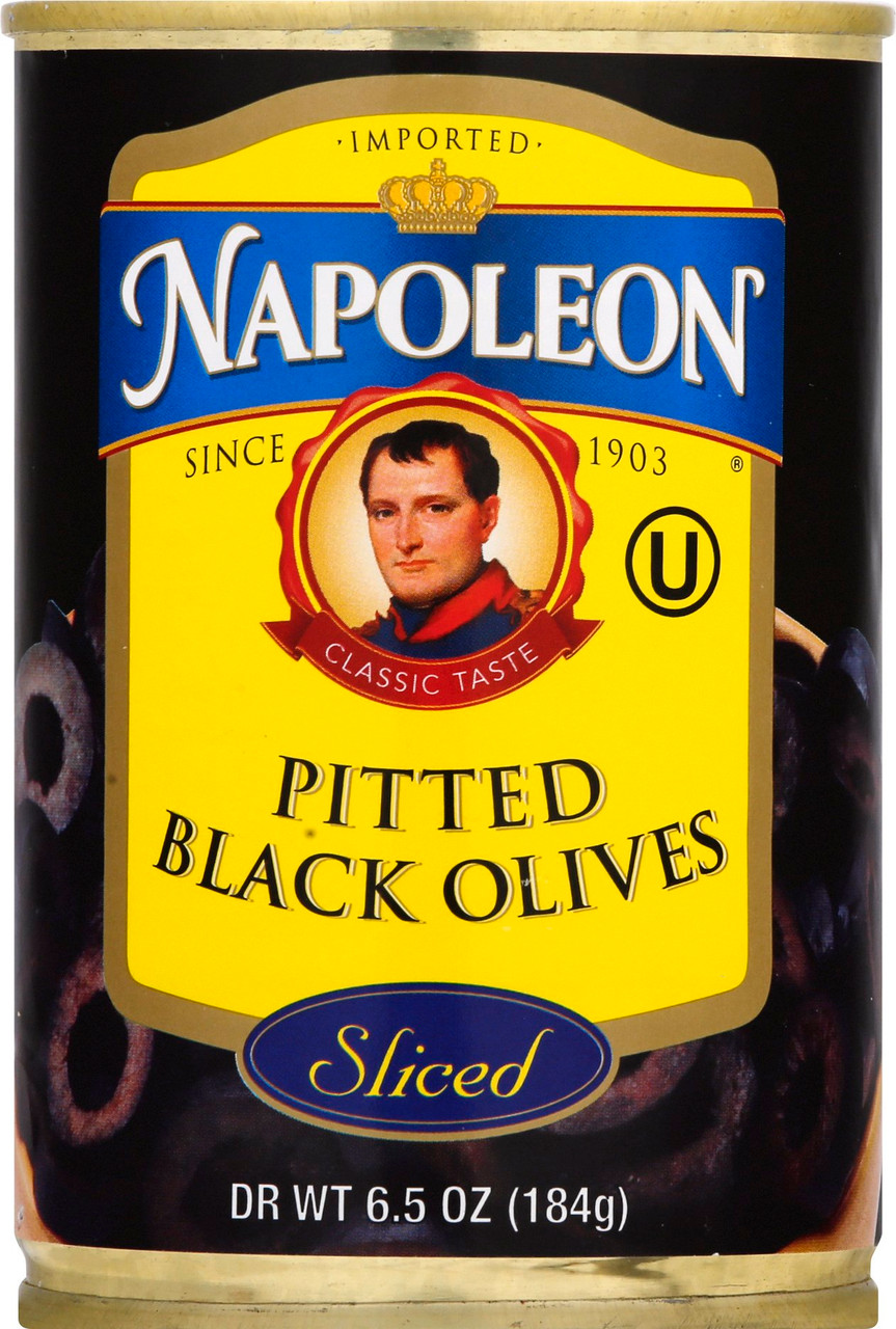 Napoleon Co. Sliced Black Olives (12x6.5OZ ) - Image 2