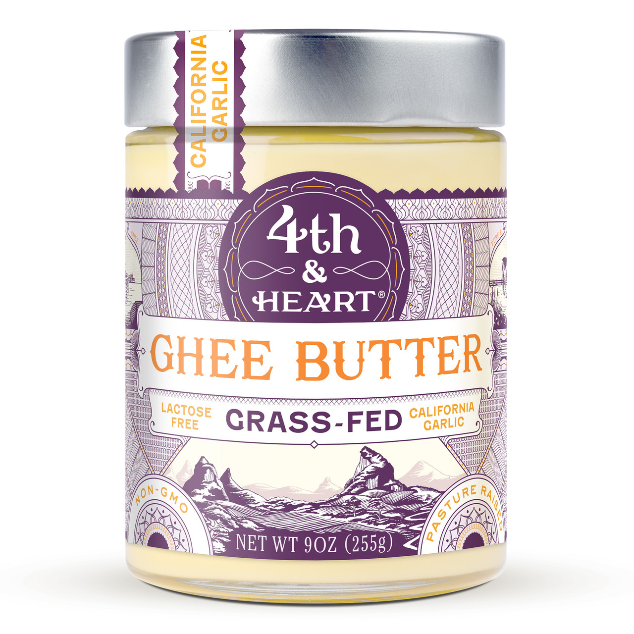 4th & Heart Ghee Butter California Garlic (6x9 OZ) - Image 4