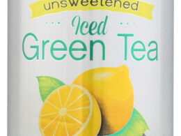 Steaz Energy Unsweetened Lemon Iced Green Tea (12x16 Oz)
