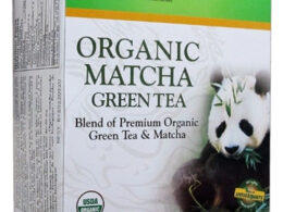Uncle Lee's Tea Organic Matcha Green Tea 40 Tea Bags (Pack of 6 Boxes)