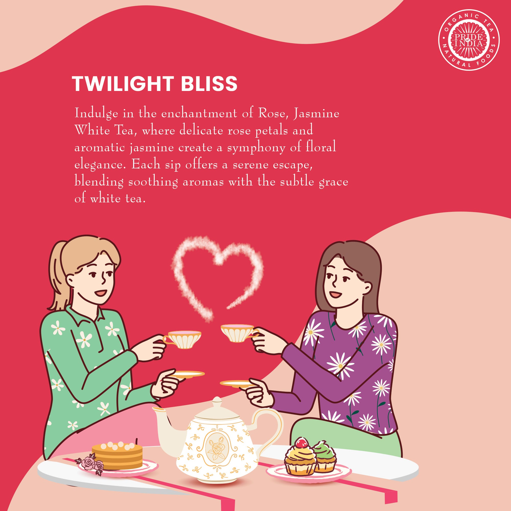 Jasmine Rose - Floral White Tea Bags - Image 3