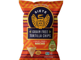 Siete Grain-Free Nacho Tortilla Chips 5 oz (Pack of 12)