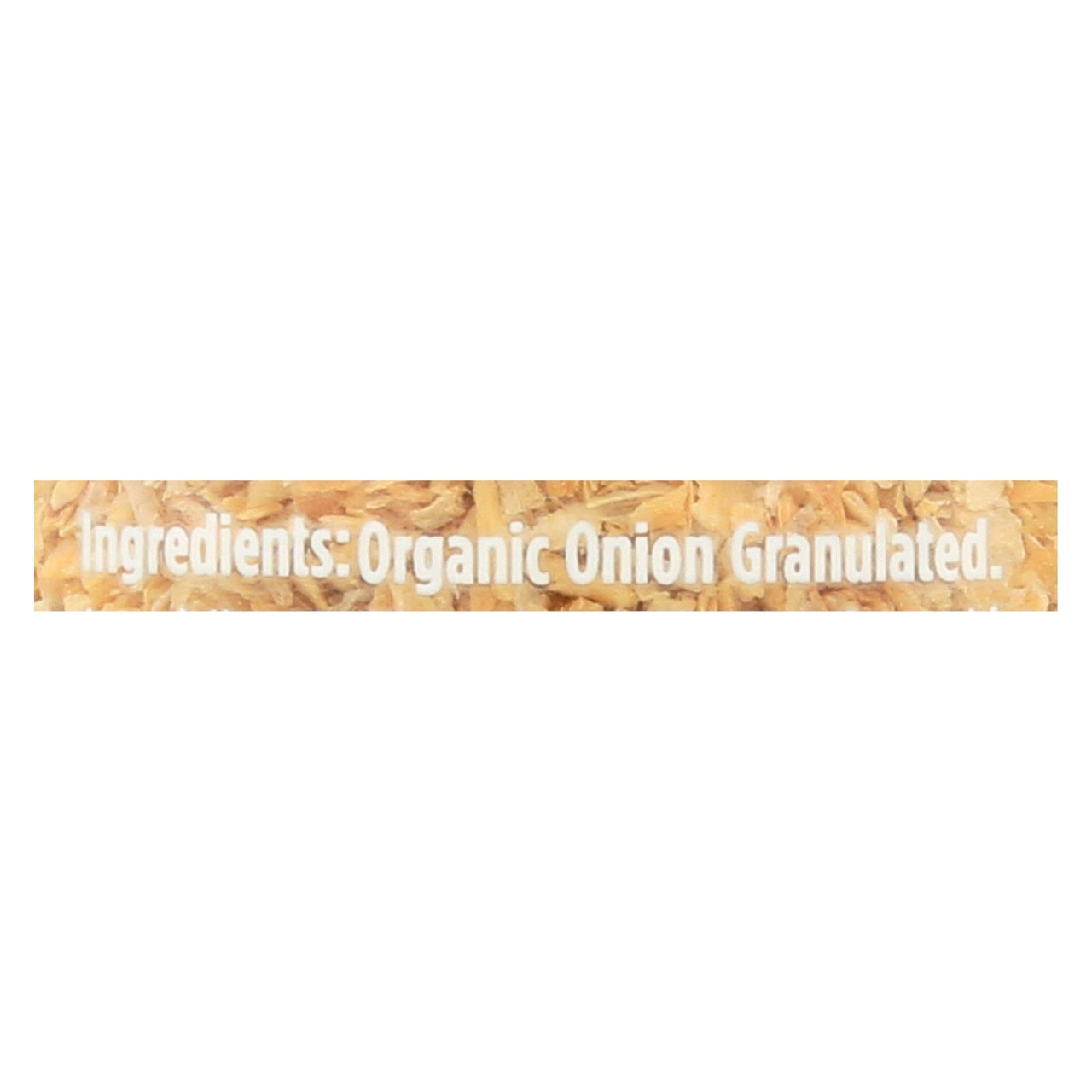 Spicely Organic Granulated Onion 1.8 oz (Pack of 3) - Image 2