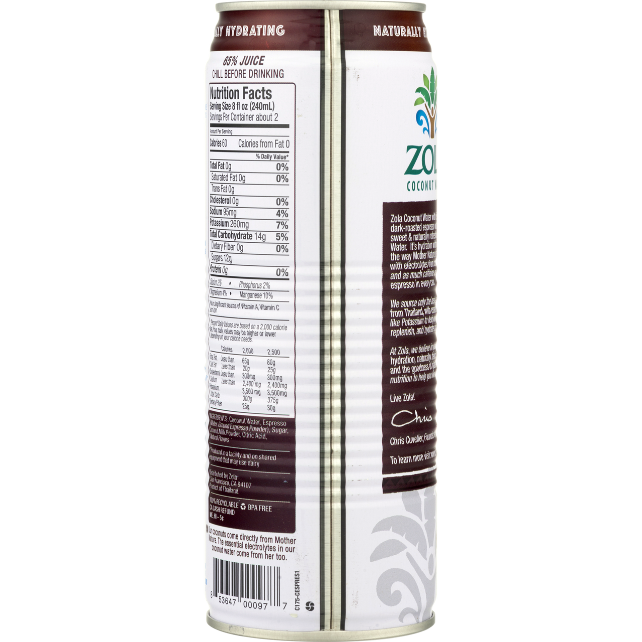 Zola Espresso (12x17.5 OZ) - Image 6