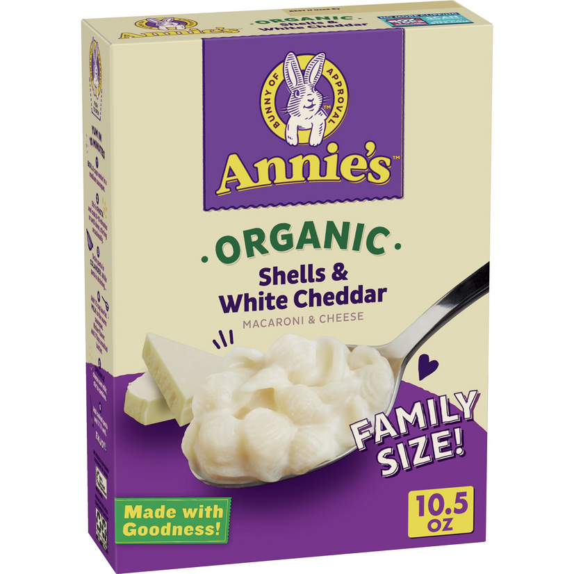 Annie's Shells & Cheddar Family Size (6x10.5 Oz)