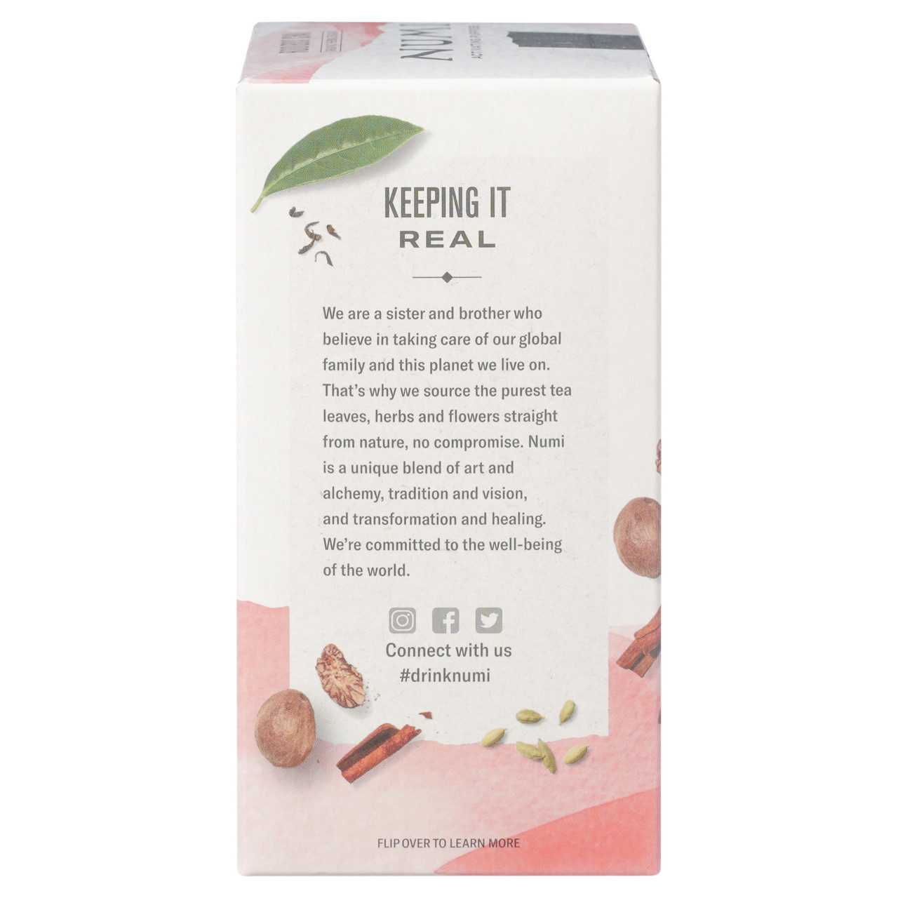 Numi Tea Ruby Chai Herbal Tea (6x18 Bag) - Image 6