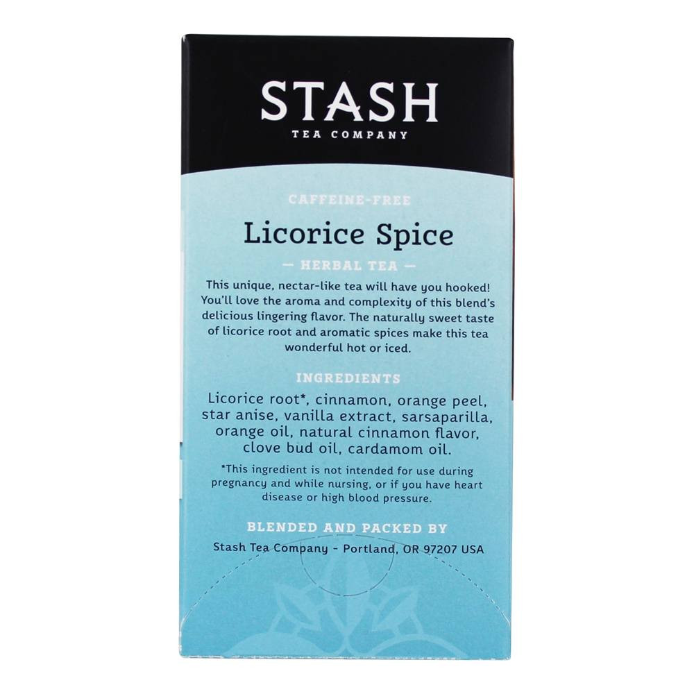 Stash Tea Licorice Spice Tea (6x20 CT) - Image 2