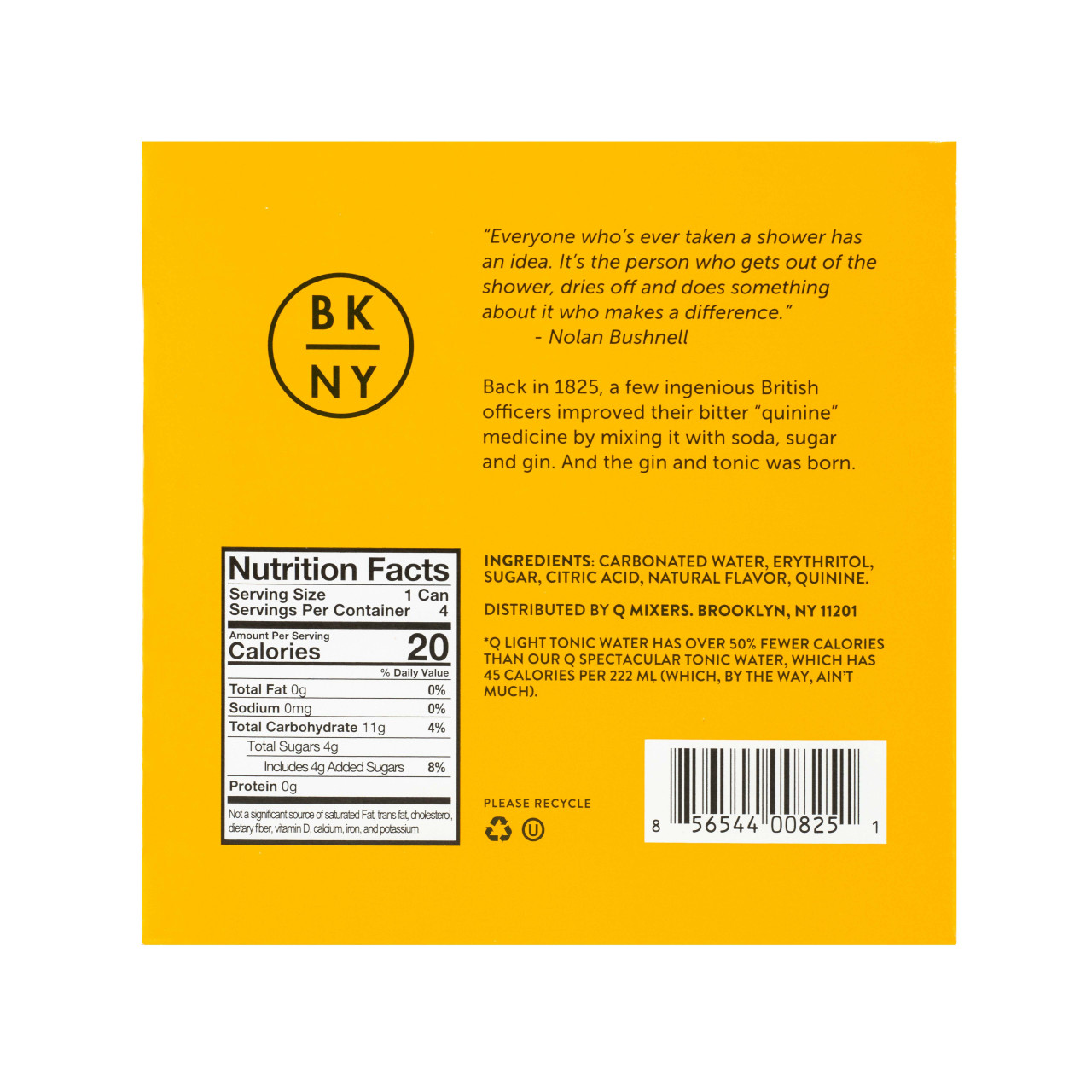 QDR Q LIGHT TONIC ( 6 X 7.5 OZ ) - Image 6