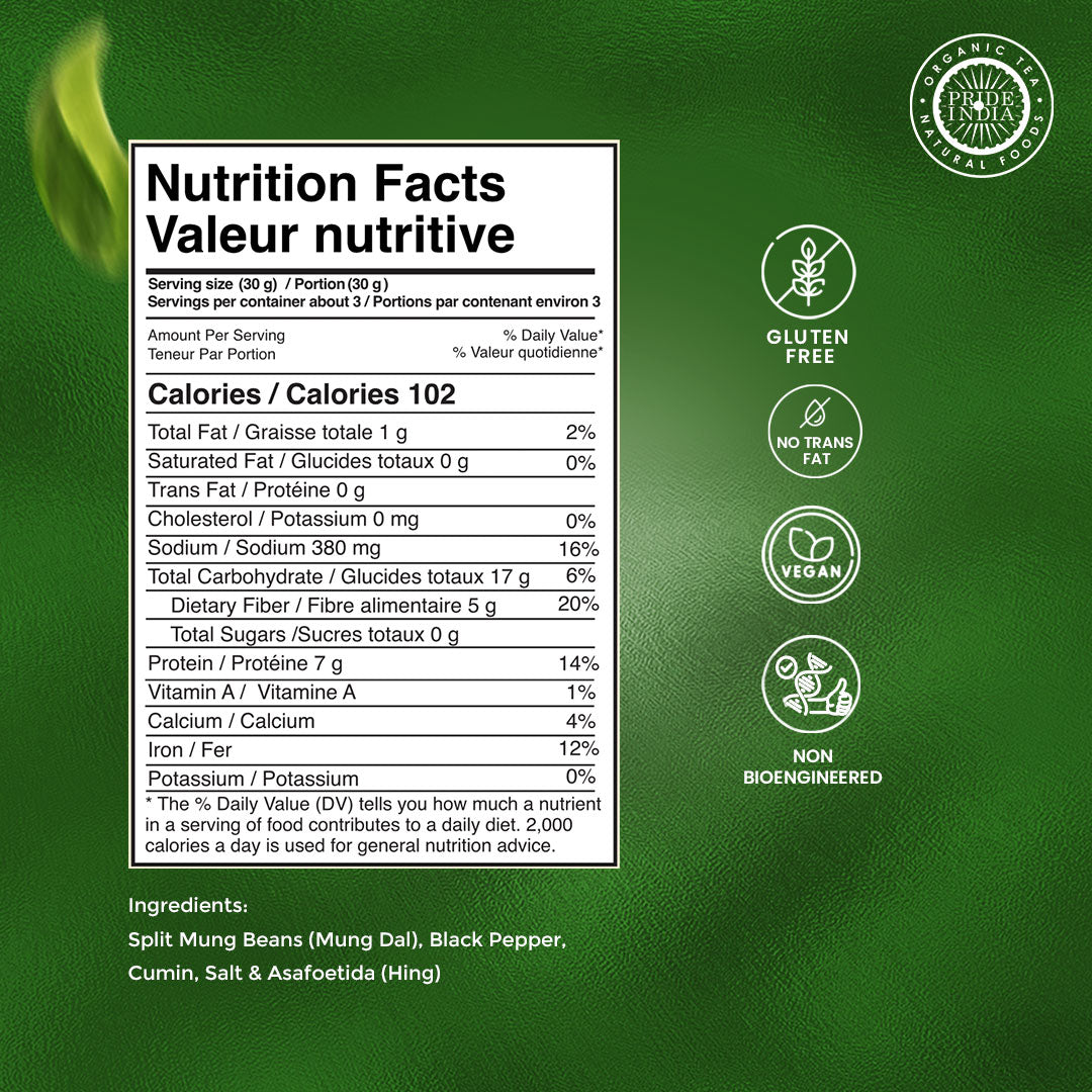 Bean Bites | Mung Munch Lentil Crisp 3.53 oz (100 g) | Round Crunchy Bites - Image 4