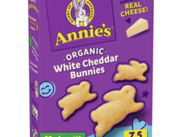 Annie's Homegrown Organic White Cheddar Bunnies 7.5 oz (Pack of 12)