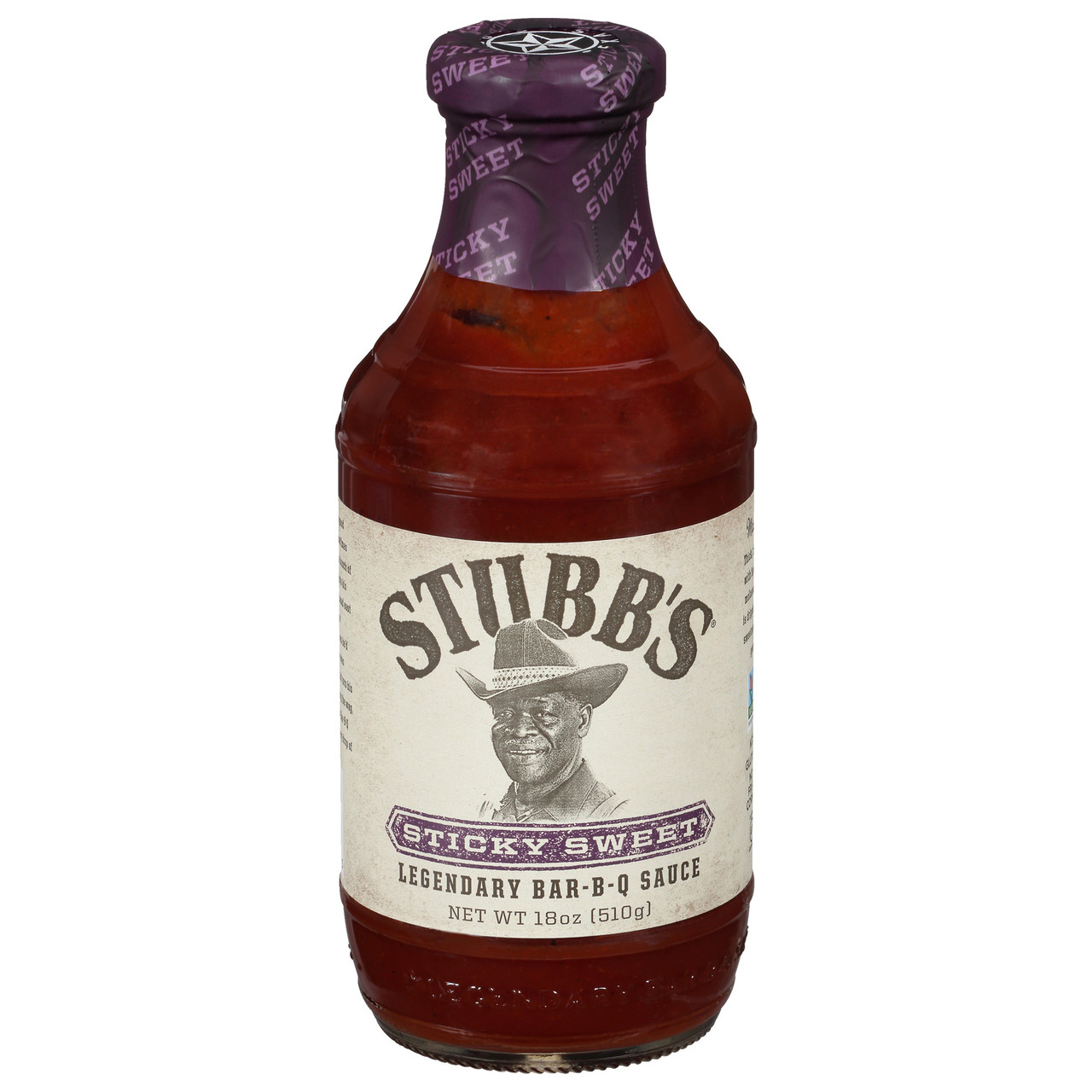 STUBBS BBQ SCE STKY SWT ( 6 X 18 OZ )