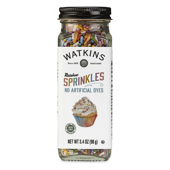 WTKINS DECO SPRNKL RAINB ( 3 X 3.4 OZ )