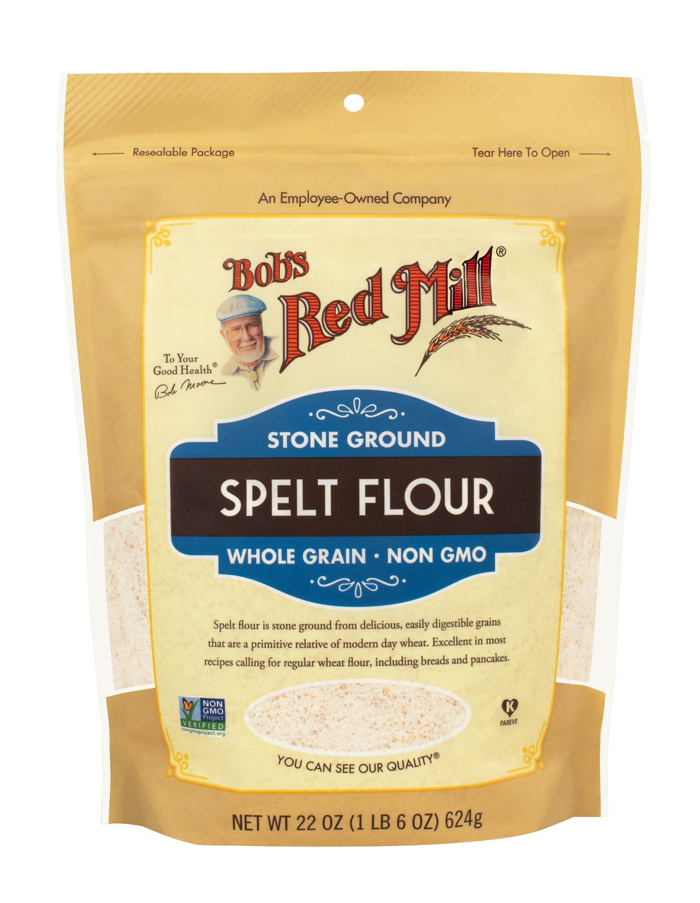 BOBS FLOUR SPELT ( 4 X 22 OZ )