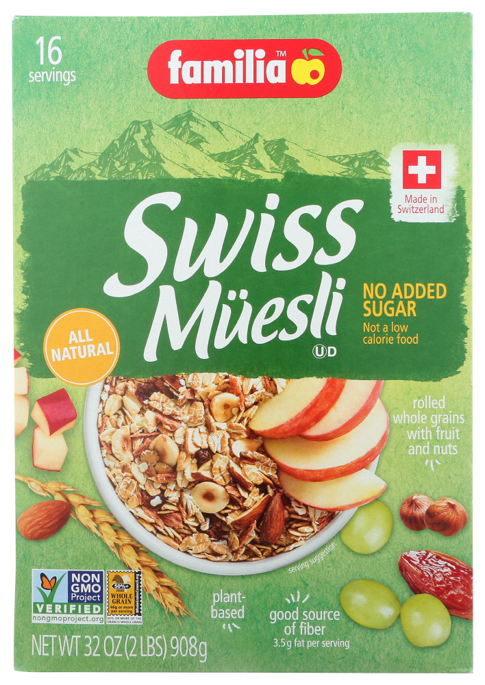FAM MUESLI SWSS NO ADSGR ( 6 X 29 OZ )