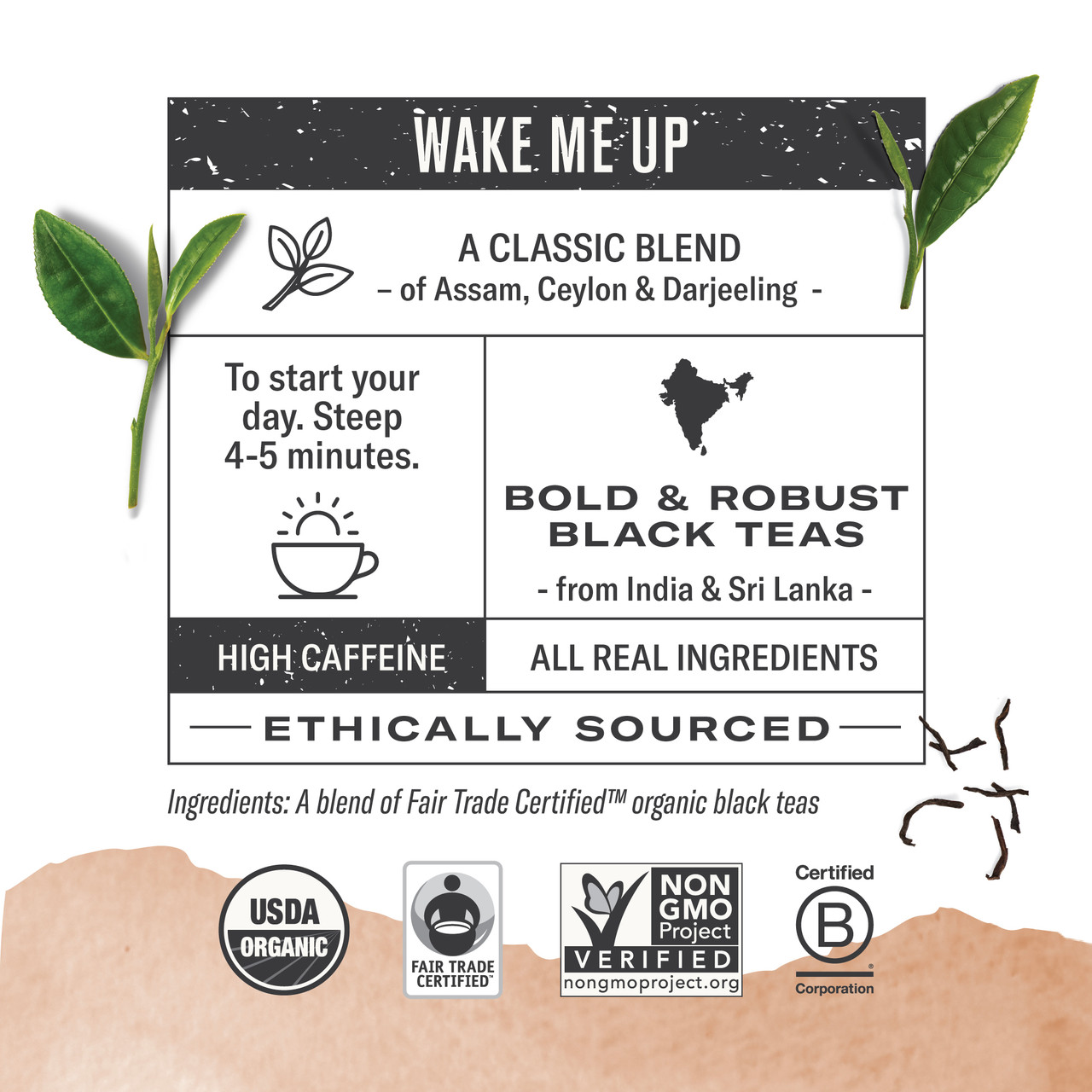 Numi Tea Breakfast Blend Black Tea (6x18 Bag) - Image 3