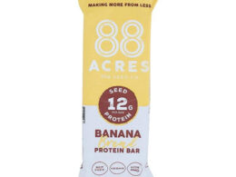 88 Acres Banana Bread Protein Bar (Pack of 9 Bars)