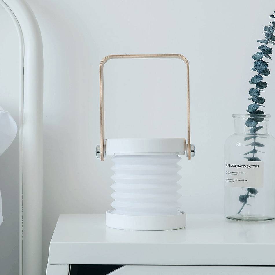 Foldable Touch Dimmable LED Night Light | USB Rechargeable Lantern Lamp for Home & Travel - Image 21