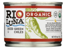 Rio Luna Organic Diced Green Chiles 4 oz (Pack of 12)