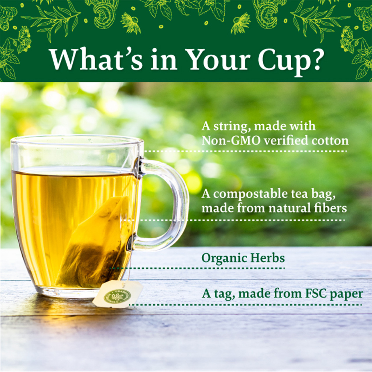 Traditional Medicinals Eater's Digest Herb Tea (6x16 Bag) - Image 6