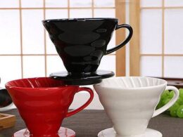 Creative coffee filter cup