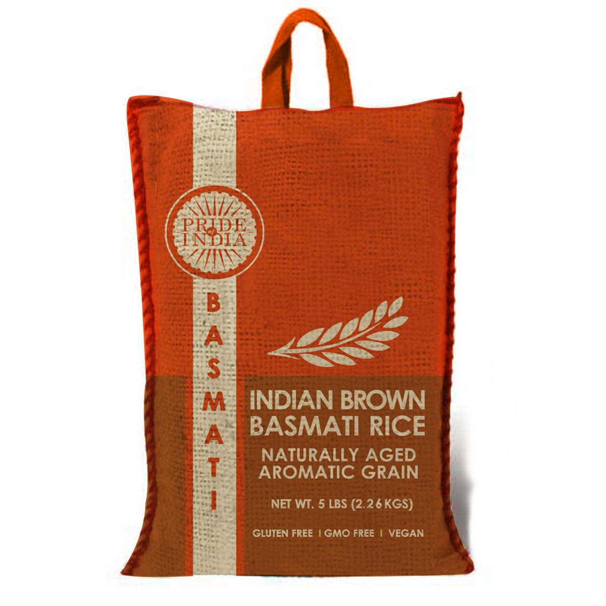 Extra Long Indian Brown Basmati Rice - Naturally Aged Healthy Grain Jar - Image 4