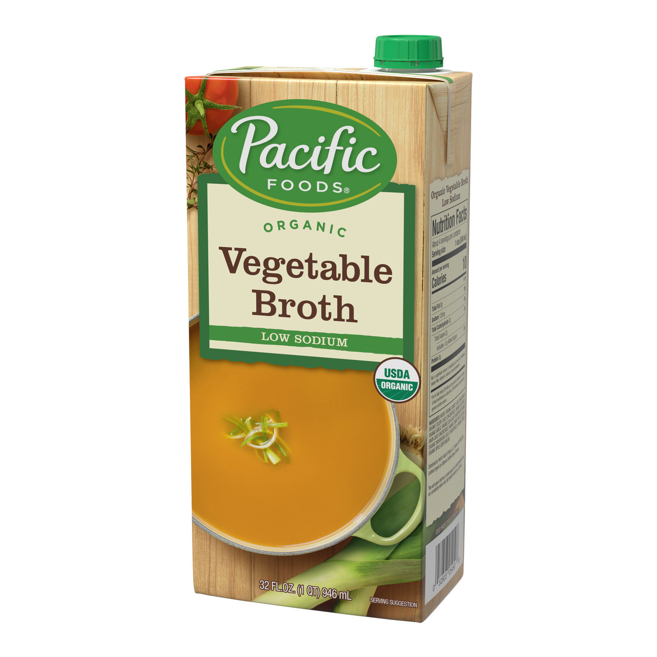 Pacific Natural vegetable Broth Low Sodium (12x32 Oz) - Image 6