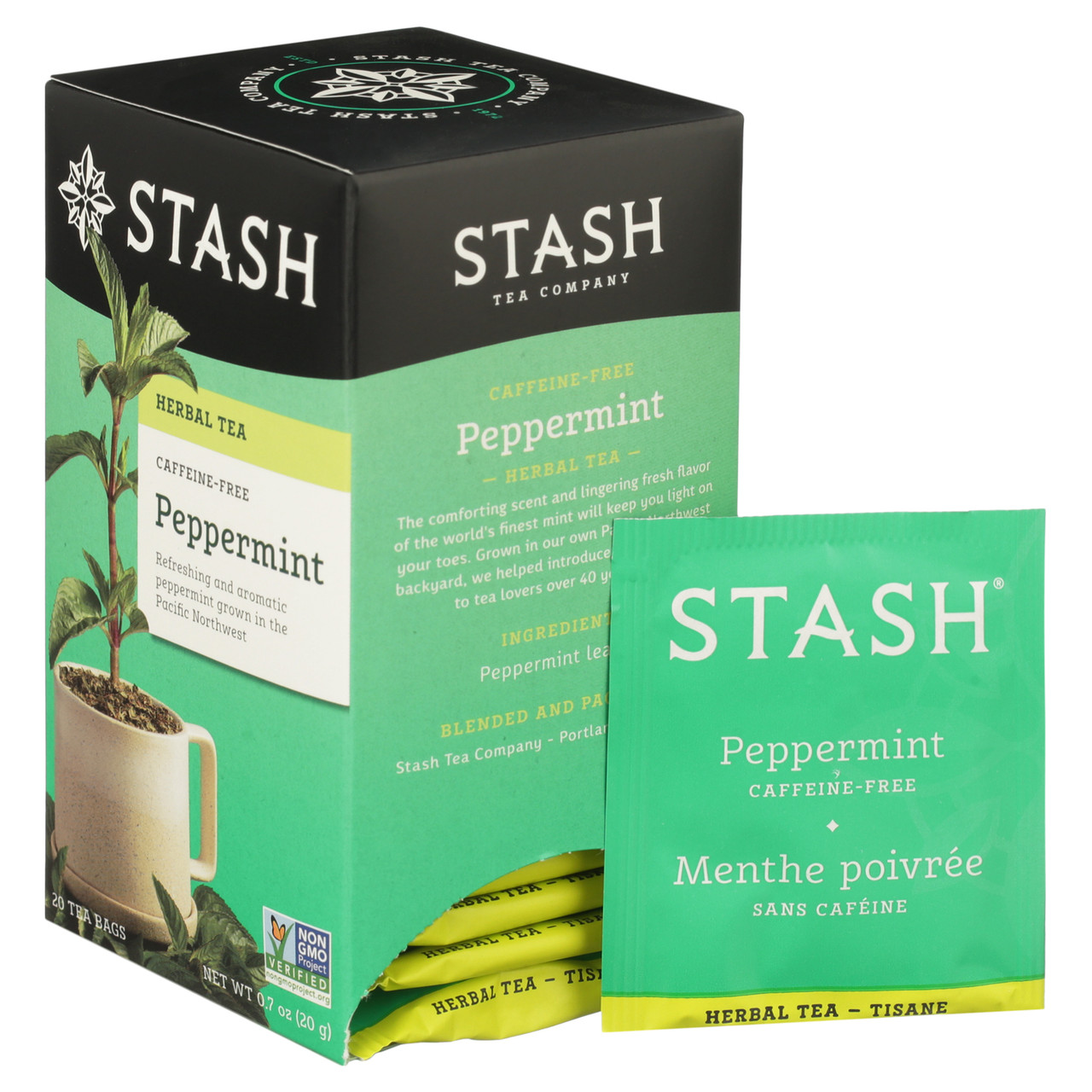 Stash Tea Peppermint Tea (6x20 CT) - Image 8