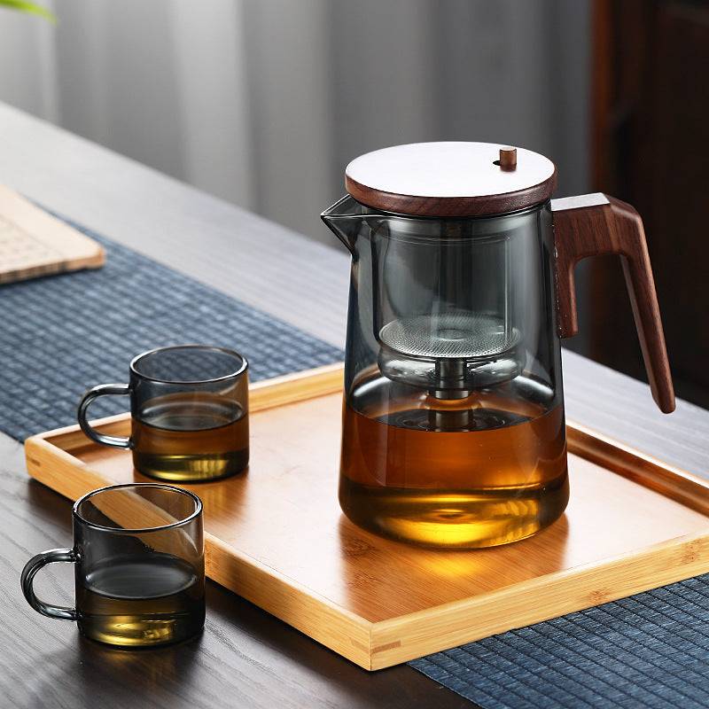 Tea Water Separation Teapot Heat-resistant Glass - Image 3